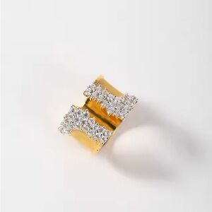 Luxury Gold Plated Open Ring